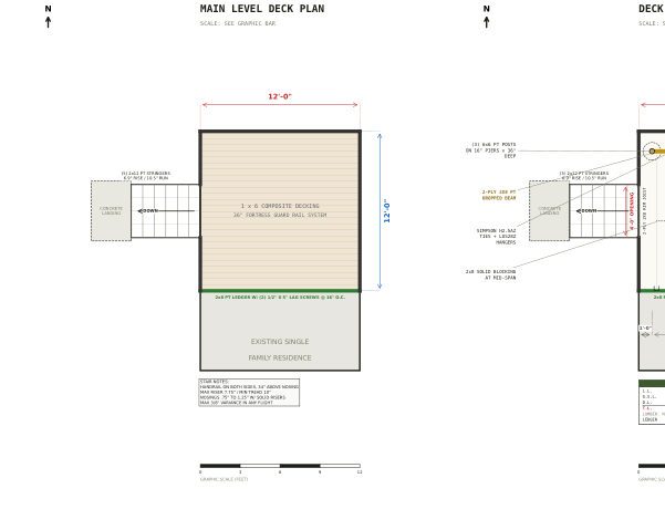 Planning set cover, 12x12 Deck Plans