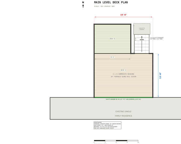 Planning set cover, L-Shaped Deck Plans